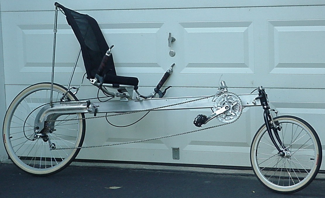 linear recumbent bike