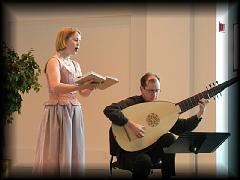 Elizabeth Belgrano and Lucas Harris at BLEMF 2004