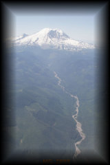 Mt Hood on the way into Seattle
