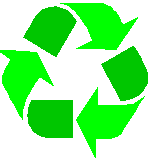 green recycling logo